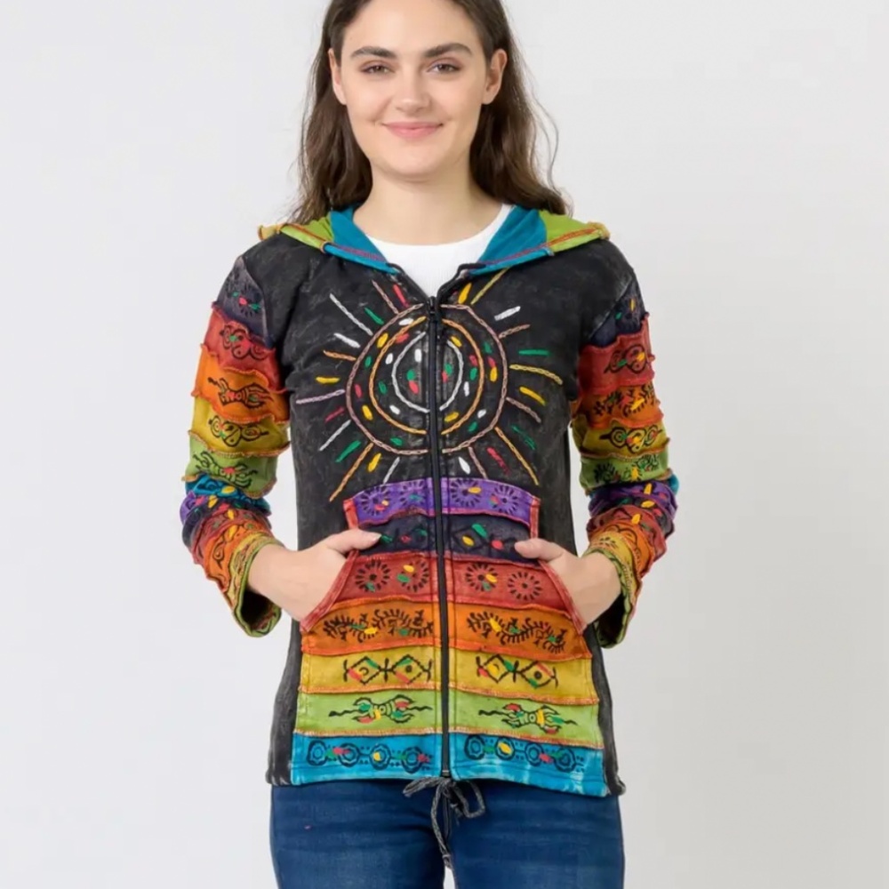 🎉 GiaJean Boutique " Grand Marais 2 " Hand Made  Jacket Shacket 57A